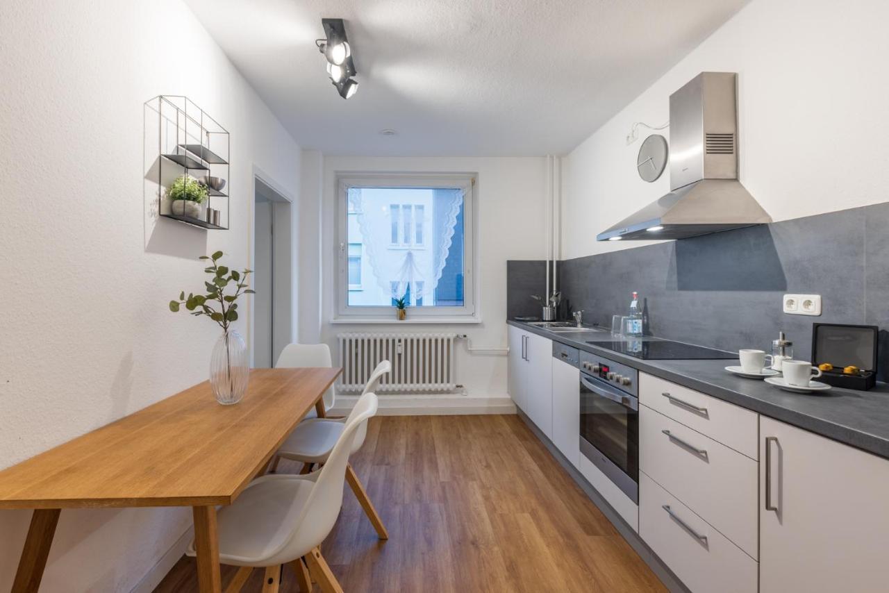 Glueck Auf Appartements Loesorter Strasse דיסבורג מראה חיצוני תמונה